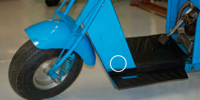 vin cushman scooter location highlander series airborne