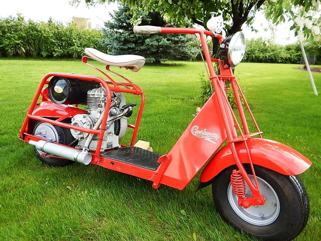 Cushman moped shop